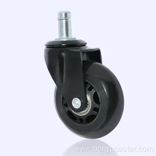 Transparent Casters with Brake Office Chair Caster Wheel